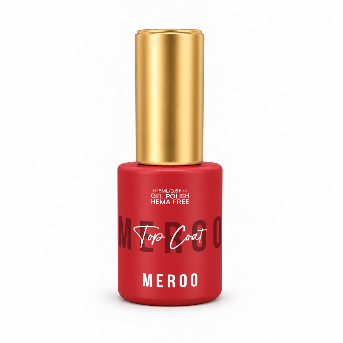 MEROO Top Coat bottle, 15 ml