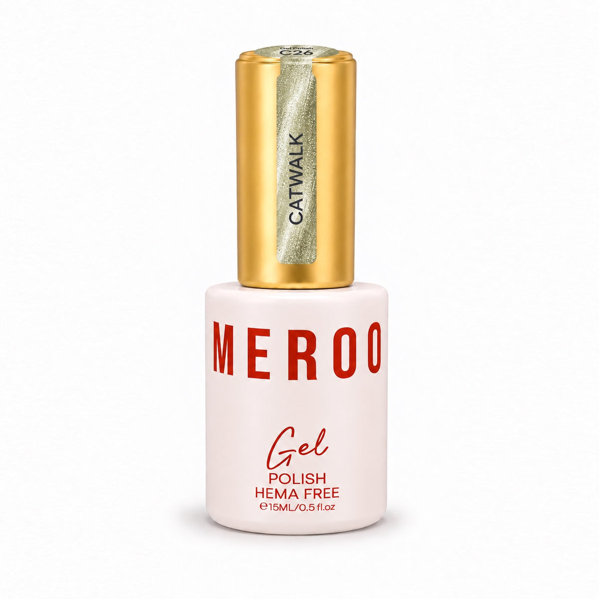 MEROO Catwalk C26 Cat Eye Gel Polish bottle, 15 ml
