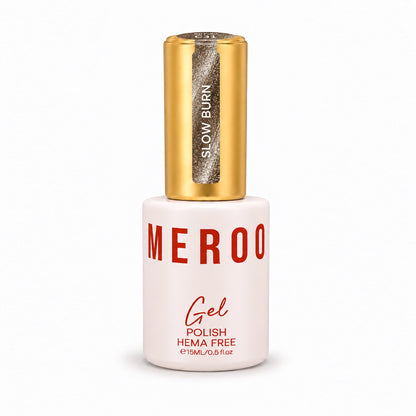 MEROO Slow Burn C31 Cat Eye Gel Polish bottle, 15 ml