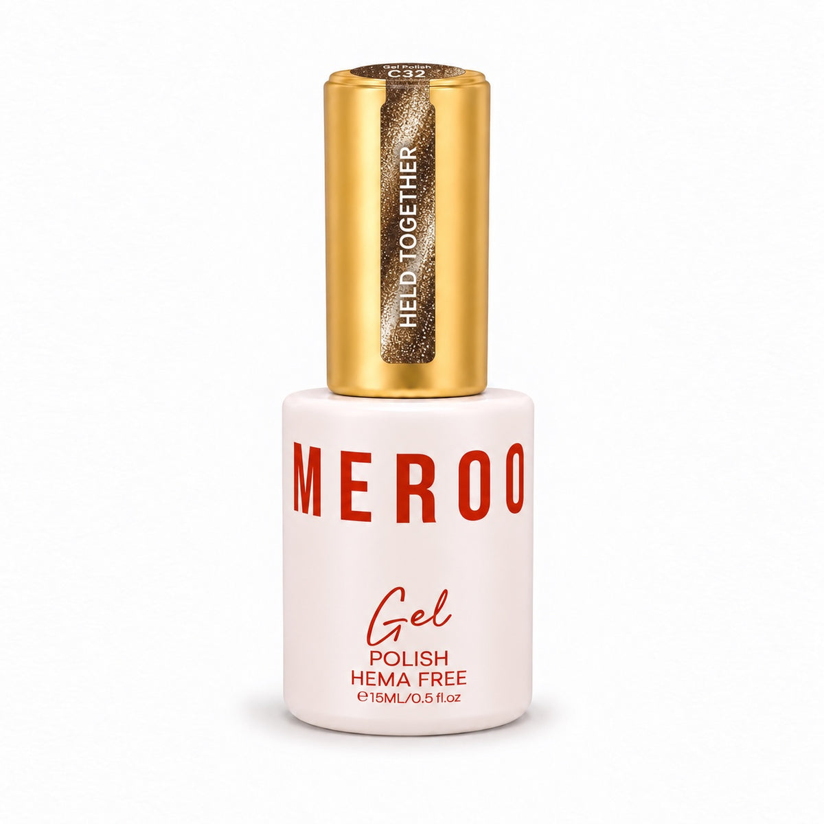 MEROO Held Together C32 Cat Eye Gel Polish bottle, 15 ml
