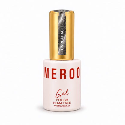 MEROO Unreadable C34 Cat Eye Gel Polish bottle, 15 ml