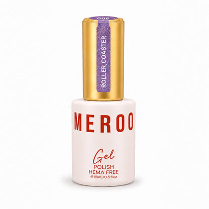 MEROO Roller Coaster G06 Glitter Gel Polish bottle, 15 ml