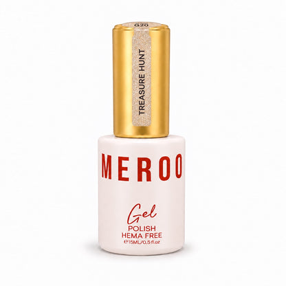 MEROO Treasure Hunt G20 Glitter Gel Polish bottle, 15 ml