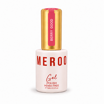 MEROO Berry Good S031 Gel Polish bottle, 15 ml