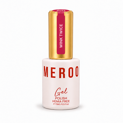 MEROO Wink Twice S033 Gel Polish bottle, 15 ml