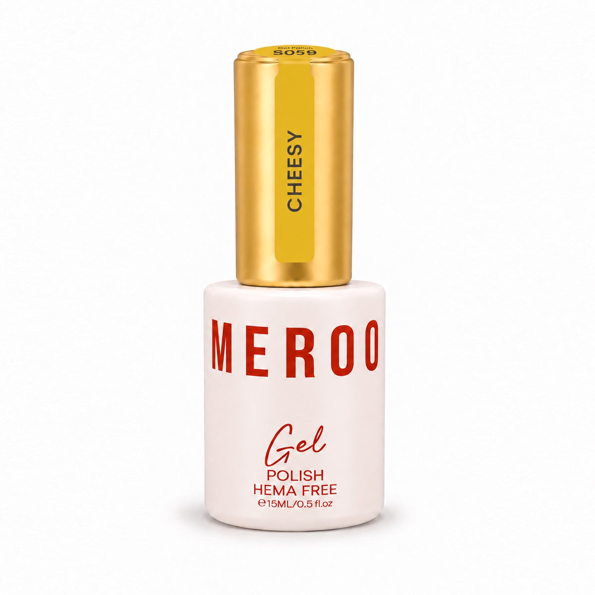 MEROO Cheesy S059 Gel Polish bottle, 15 ml