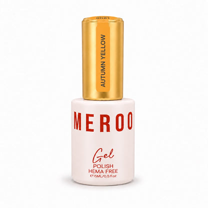 MEROO Autumn Yellow S061 Gel Polish bottle, 15 ml