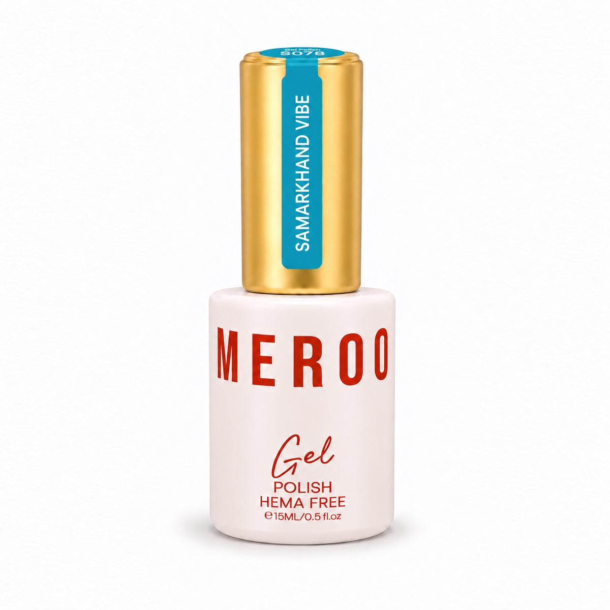 MEROO Samarkhand Vibe S078 Gel Polish bottle, 15 ml