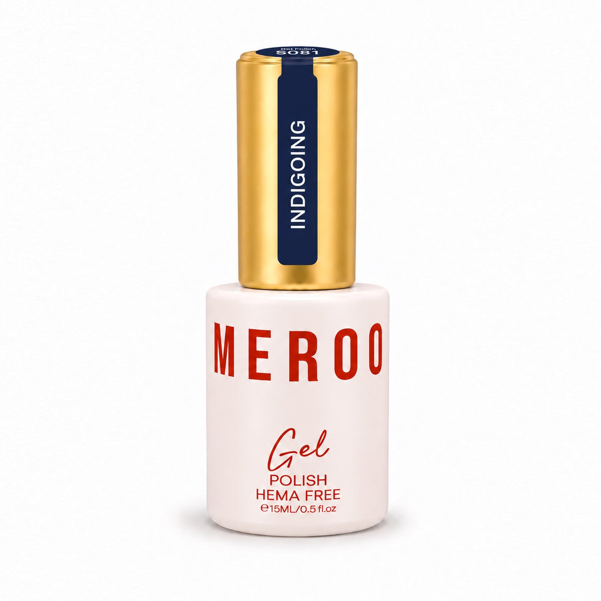 MEROO Indigoing S081 Gel Polish bottle, 15 ml