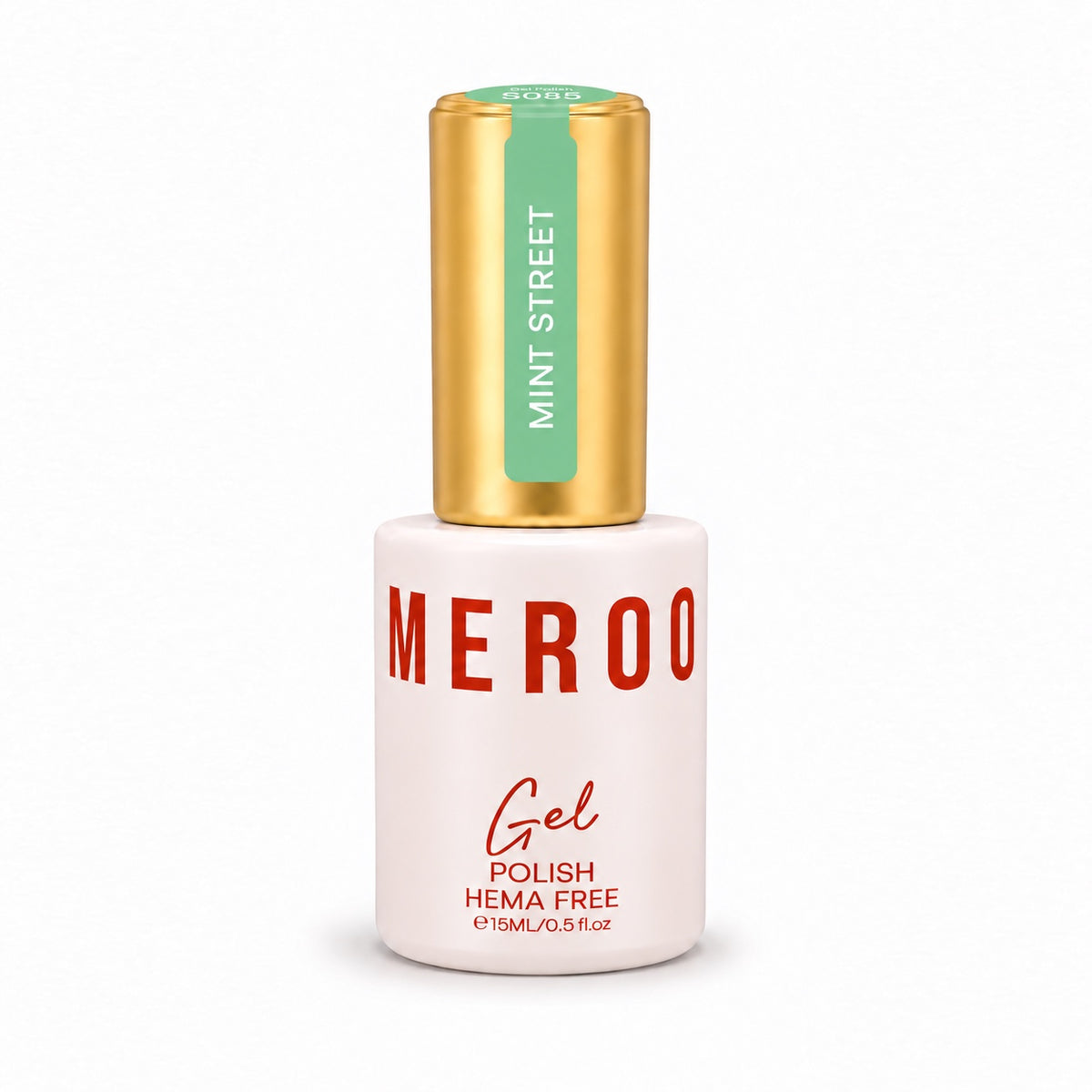 MEROO Mint Street S085 Gel Polish bottle, 15 ml