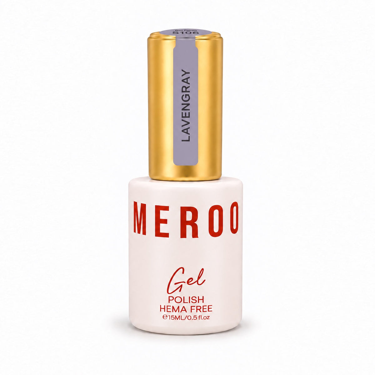 MEROO Lavengray S106 Gel Polish bottle, 15 ml