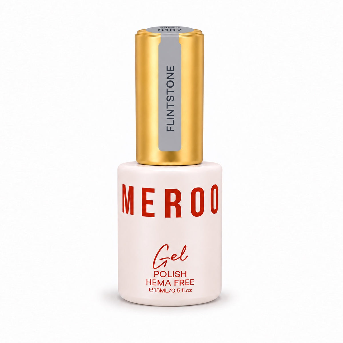 MEROO Flintstone S107 Gel Polish bottle, 15 ml