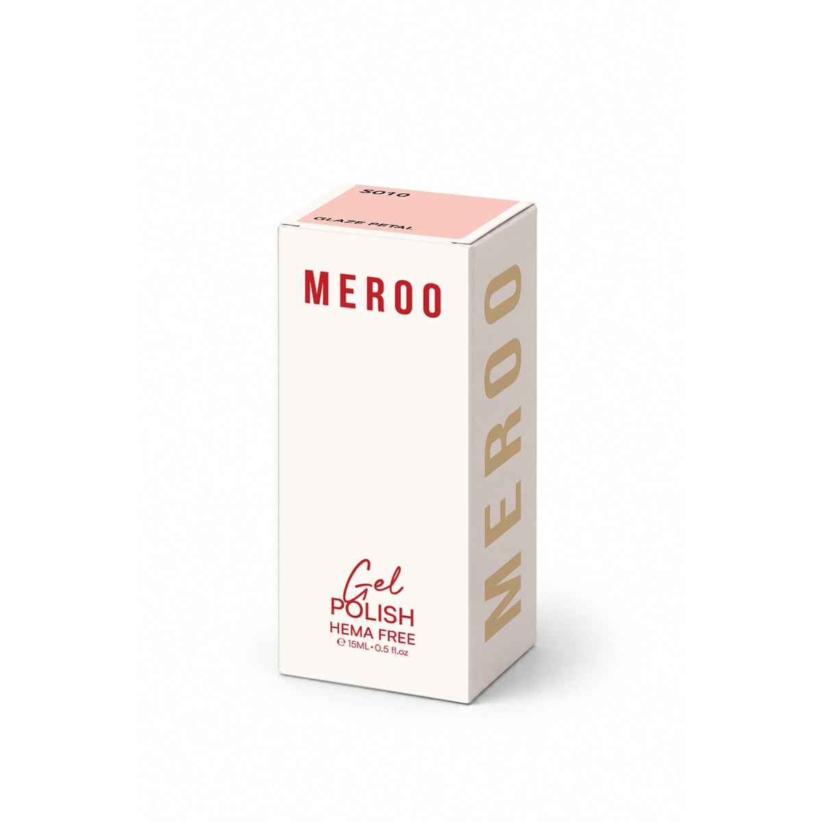 Original MEROO Glaze Petal S010 packaging reference