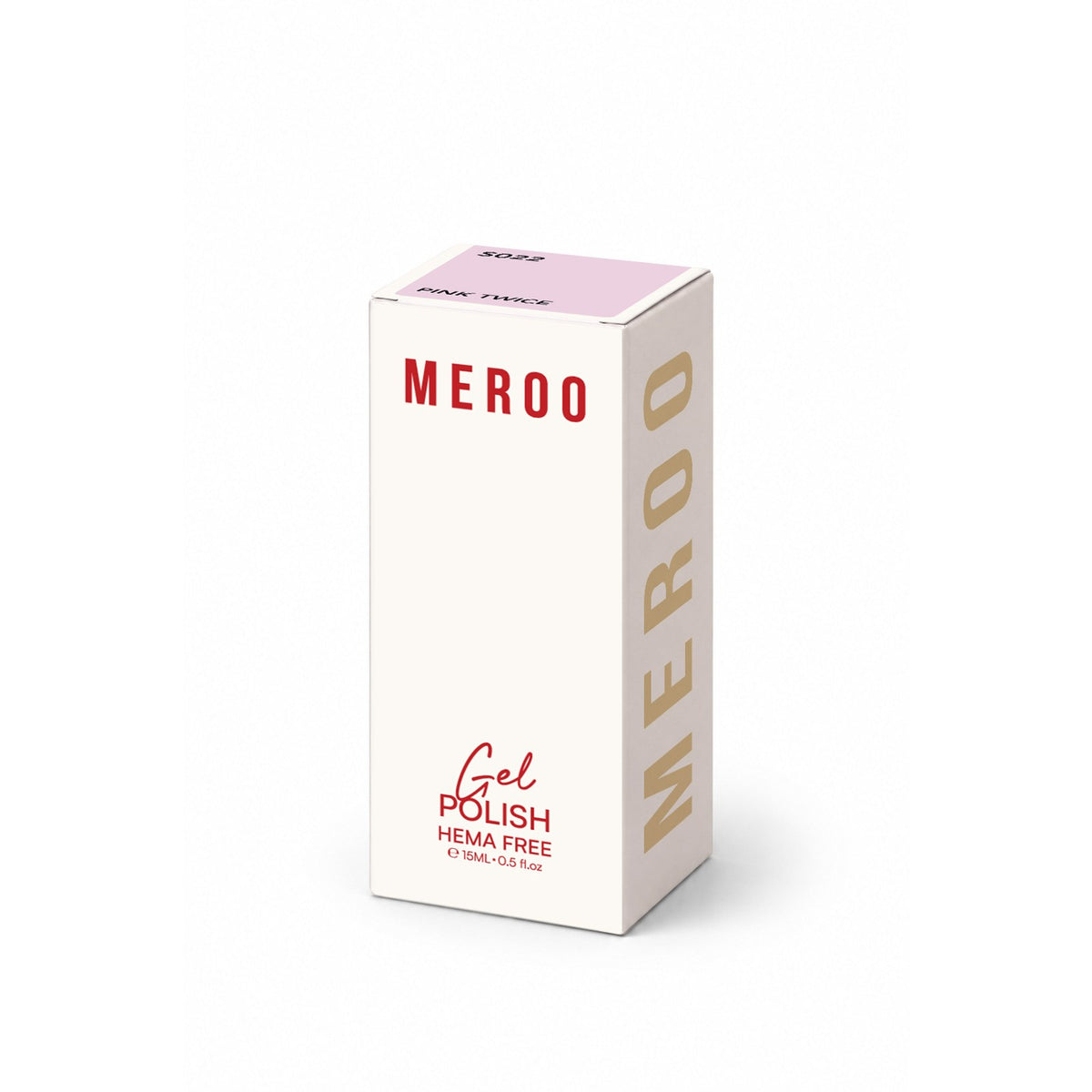 Original MEROO Pink Twice S022 packaging reference