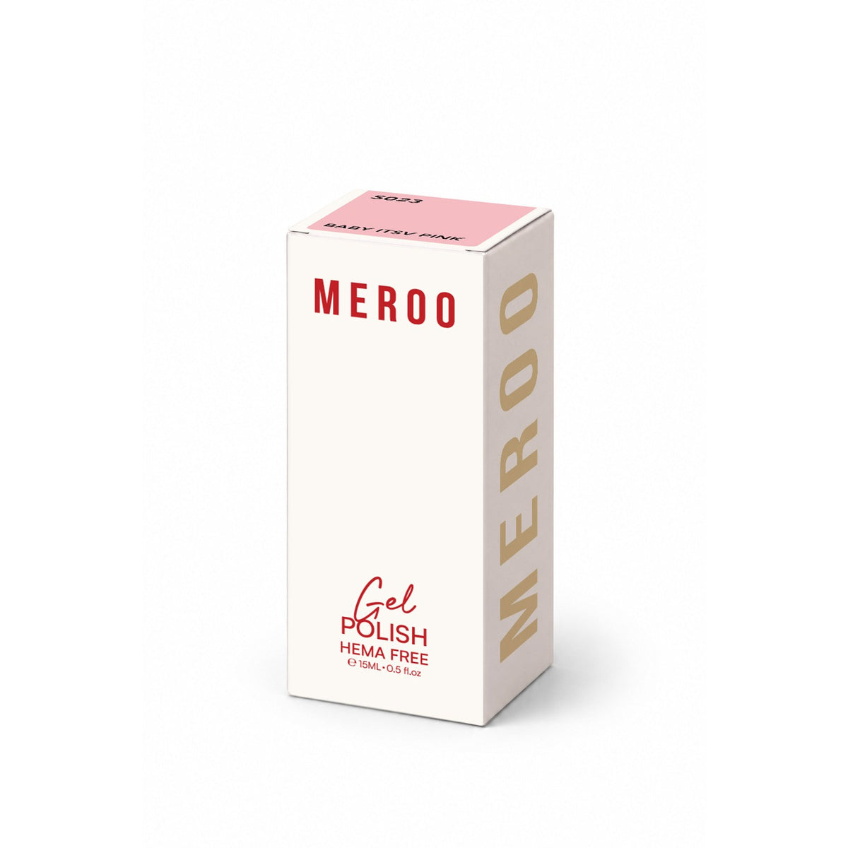 Original MEROO Baby Itsy Pink S023 packaging reference