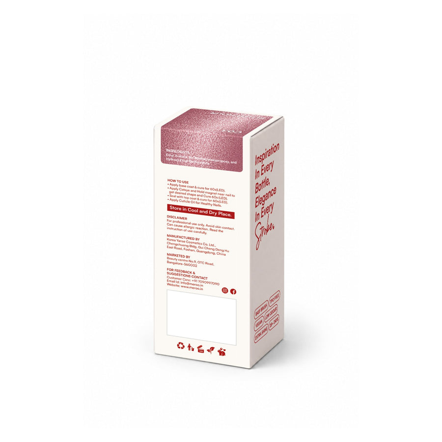 MEROO Blush Hour C03 packaging back and label instructions