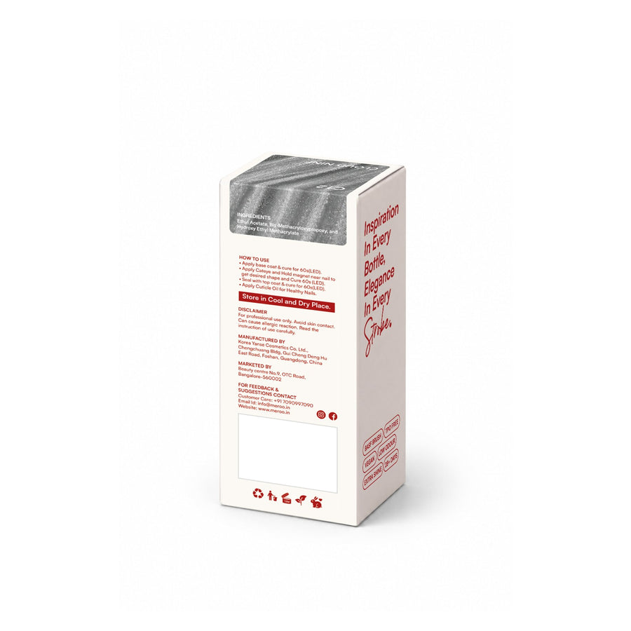 MEROO Cloud Nine C12 packaging back and label instructions
