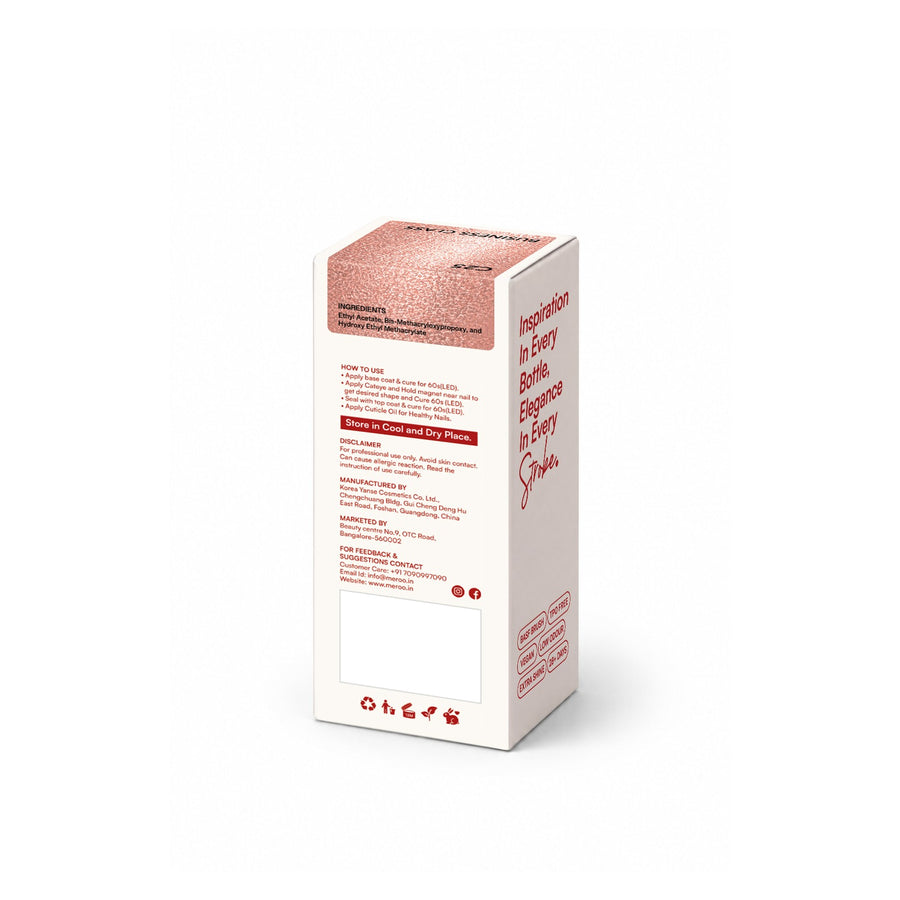 MEROO Business Class C25 packaging back and label instructions