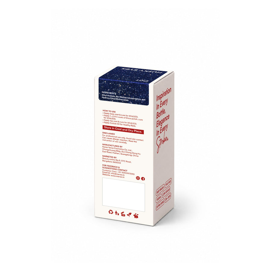 MEROO Husky Eyes D01 packaging back and label instructions
