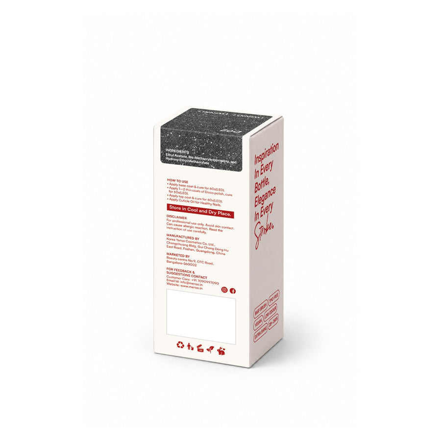 MEROO Twinkle Twinkle D02 packaging back and label instructions
