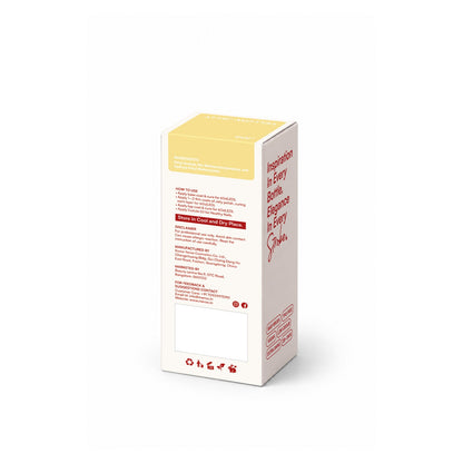 MEROO Yellow Jelly J06 packaging back and label instructions