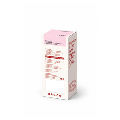 MEROO Litchi Gel S019 packaging back and label instructions