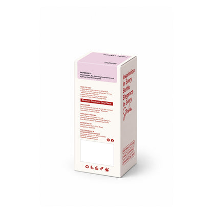 MEROO Pink Twice S022 packaging back and label instructions
