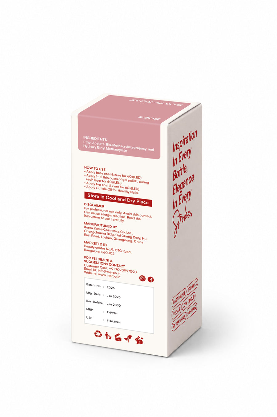 Dusty Rose | S026